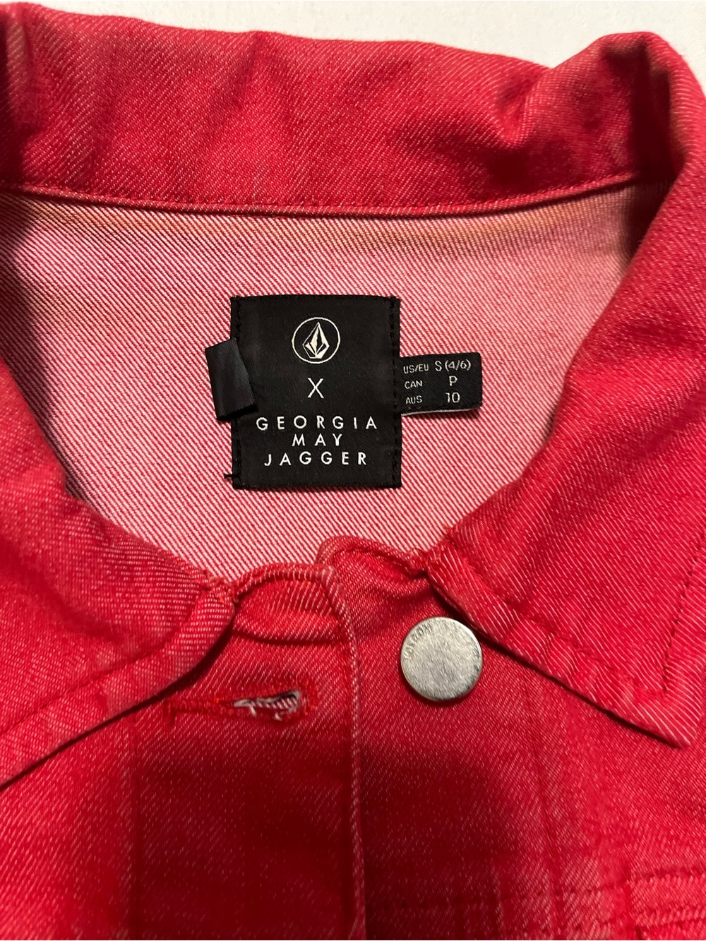 Red Denim Jacket - Picture 4 of 4